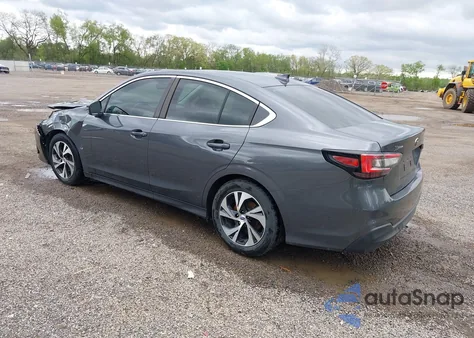 2021 Subaru Legacy Premium из США, поврежденный, VIN 4S3BWAF67M3013955